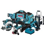 Makita cordless combo pack a set of Makita cordless tools