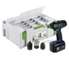 Festool 564250 T 15 + 3 14.4-Volt Lithium-Ion Cordless Drill/Driver Kit